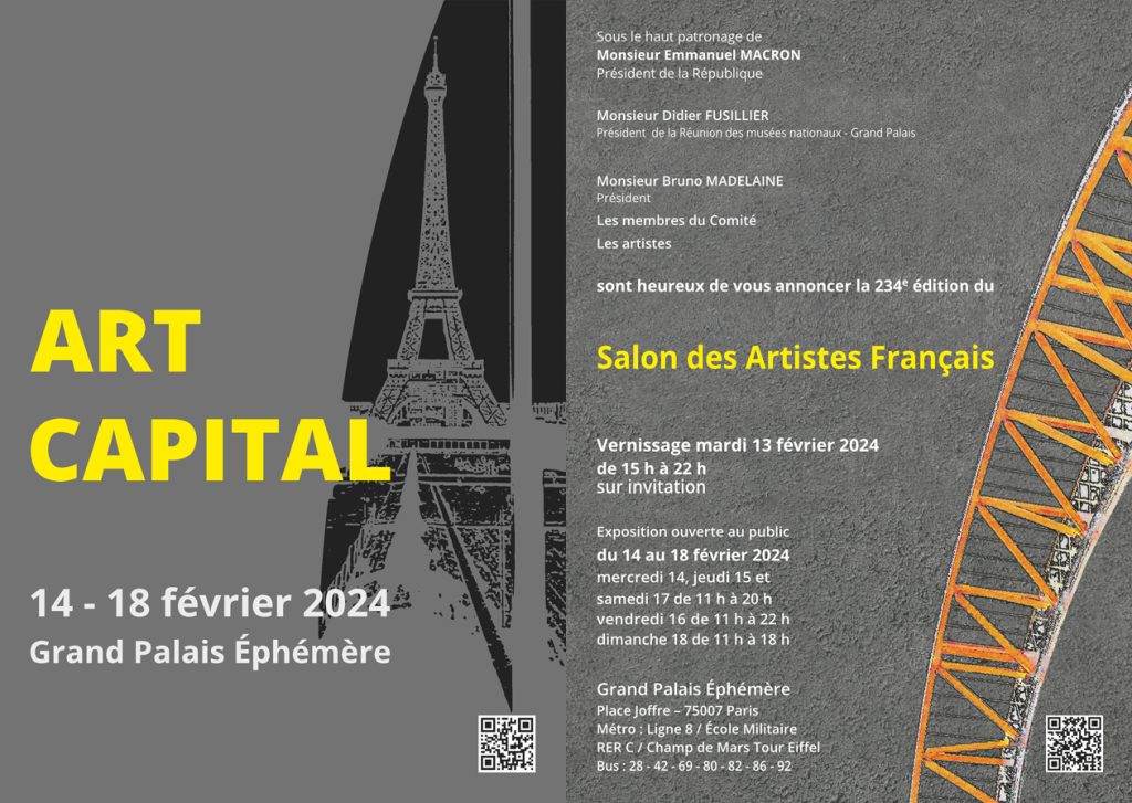 Salon des artistes francais 2024